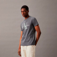 Camiseta Slim con Monograma  CALVIN KLEIN