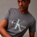 Camiseta Slim con Monograma  CALVIN KLEIN