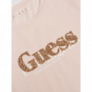 Ss Cn Astrelle Tee Ballet Pink  GUESS