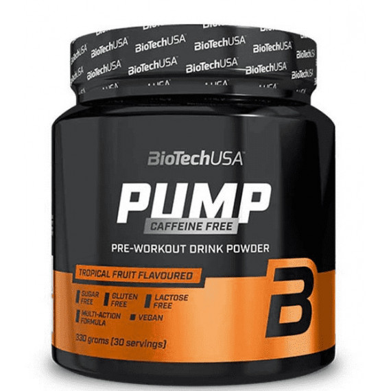 Pump Caffeine Free Biotechusa - 330GR  BIOTECH USA