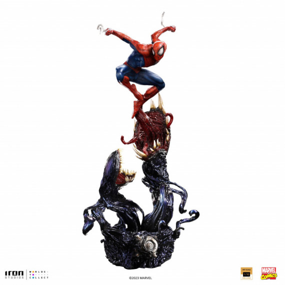 Estatua Spiderman Marvel Art Scale Deluxe 37CM  IRON STUDIOS