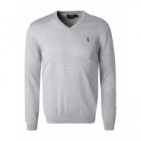 Jersey Ls Sf Vn Pp-long Sleeve-sweater  RALPH LAUREN