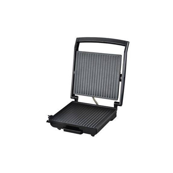 MUVIP Sandwichera Grill Inox 1800W Basculante MV0402 Negro