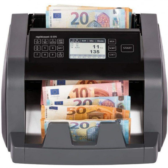 Contadora de Billetes Ratiotec Rapicount S575