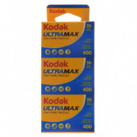 Carrete KODAK Ultra Max 400  de 36 Exp Pack 3