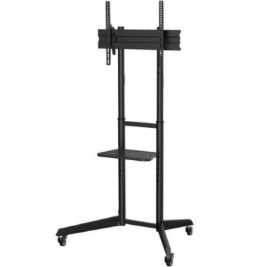 AISENS Soporte de Pie Inclinable con Ruedas FT70TE-211 para TV  37-70/ hasta 50 Kg