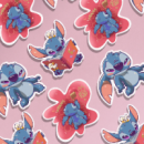 Pack de Pegatinas Artesanales Stitch  ORONEYA