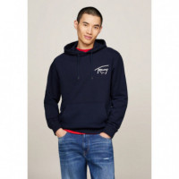 Sueter Tommy Reg Entry Graphic Navy  TOMMY JEANS