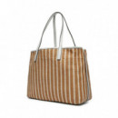 Bolso Shopper Vikky de Rafia  GUESS