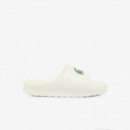 Serve Slide 2.0 224 6 Cma Off Wht/dk Grn  LACOSTE