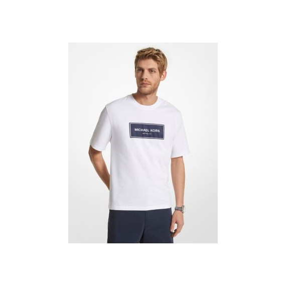 Camisetas Manga Corta Flagship Logo Tee  MICHAEL KORS