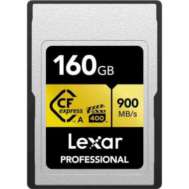LEXAR Tarjeta Cfexpress Pro Tipo a Serie Gold 160GB/R900-W800MB/S