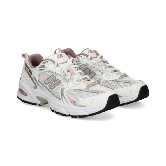 Deportivo Vivo Rosa Malla Blanco  NEW BALANCE