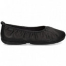 Bailarina Piel Negro  CAMPER