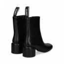 Botin Piel Negro  CAMPER