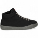 Botin Textil Negro  CAMPER