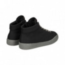 Botin Textil Negro  CAMPER