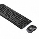 TECLADO + RATON LOGITECH MK270 WIRELESS BLACK