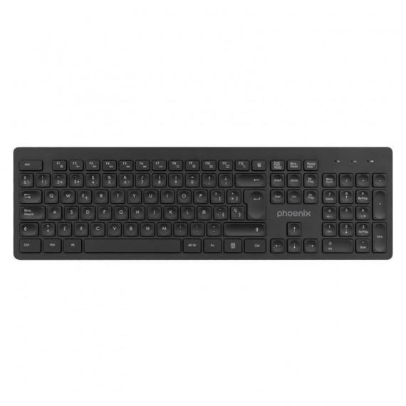 TECLADO PHOENIX K200 WIRELESS BLACK