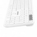 TECLADO PHOENIX K300 MULTIDISPOSITIVO WIRELESS WHI