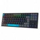 TECLADO PHOENIX ROYAL GAMING MECANICO USB RGB BLAC