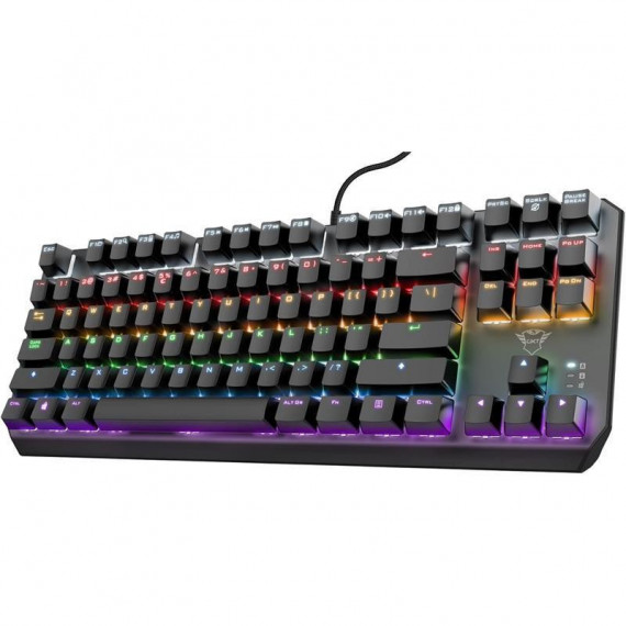 TECLADO TRUST GAMING GXT 834 CALLAZ MECANICO TKL U