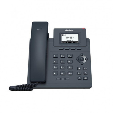 TELEFONO YEALINK SIP-T31G IP 2 LINES HD VOICE POE