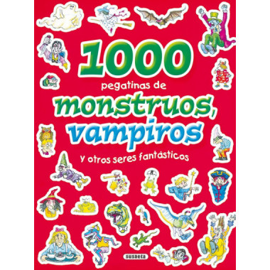1.000 Pegatinas de Monstruos, Vampiros y Otros Seres Fantãƒâ¡sticos