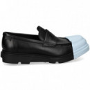 Mocasin Antifaz Cielo+negro  CAMPER