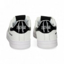 Talon Ch.negro Deportivo Blanco  VERSACE JEANS