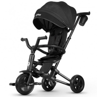 Triciclo Evolutivo Nova Niello Gris Oscuro  QPLAY