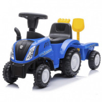 Correpasillos Tractor New Holland Azul  QPLAY