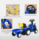 Correpasillos Tractor New Holland Azul  QPLAY