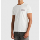 Camiseta TOMMY HILFIGER Badge Blanca