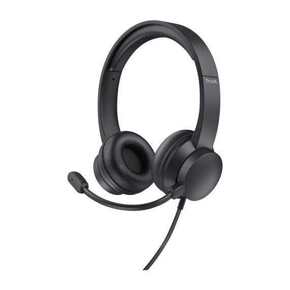 TRUST Auricular de Casco con Microfono por USB HS-201