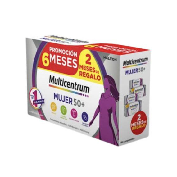 Multicentrum Mujer 50+ 120 Comps + 60 Comps  HALEON SPAIN S.A.