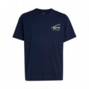 Camiseta con Logo de la Firma  TOMMY HILFIGER