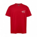 Camiseta con Logo de la Firma  TOMMY HILFIGER