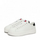 Zapatillas Deportivas con Plataforma y Ribete  TOMMY HILFIGER