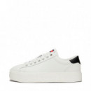 Zapatillas Deportivas con Plataforma y Ribete  TOMMY HILFIGER