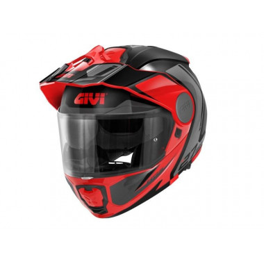 CASCO GIVI X27 TOURER NEGRO/ROJO