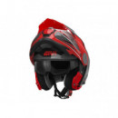 CASCO GIVI X27 TOURER NEGRO/ROJO