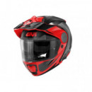 CASCO GIVI X27 TOURER NEGRO/ROJO