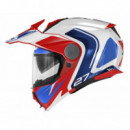 CASCO GIVI X27 TOURER BLANCO/AZUL/ROJO