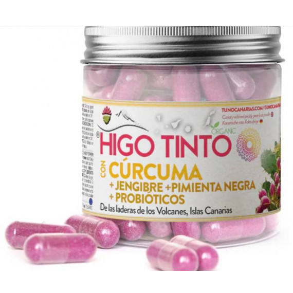 HIGO TINTO CURCUMA+JENGIBRE+P.NEGRA+PROBIOTICOS