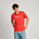 Camiseta Logo Fit Regular  PEPE JEANS