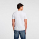 Camiseta con Logotipo Bordado Corte Slim  GUESS