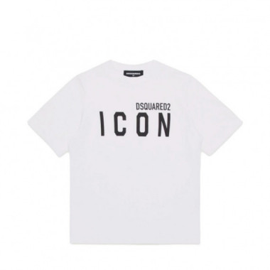 Camiseta Slouch Fit-icon Kids  DSQUARED2