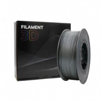 Filamento 3D Pla Plata 1.75MM 1 Kgr