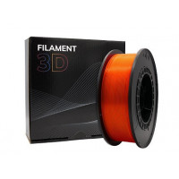 Filamento 3D Pla Naranja Fluorescente 1.75MM 1 Kgr